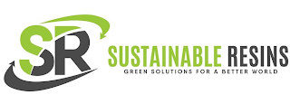 SR SUSTAINABLE RESINS GREEN SOLUTIONS FOR A BETTER WORLD logo