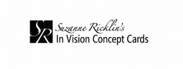 SR SUZANNE RICKLIN'S IN VISION CONCEPT CARDS logo
