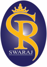 SR SWARAJ logo