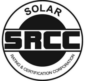 SRCC SOLAR RATING & CERTIFICATION CORPORATION logo