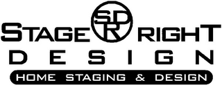 SRD STAGE RIGHT DESIGN HOME STAGING & DESIGN logo