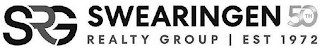 SRG SWEARINGEN 50TH REALTY GROUP EST 1972 logo
