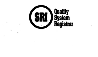 SRI QUALITY SYSTEM REGISTRAR logo
