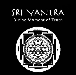 SRI YANTRA DIVINE MOMENT OF TRUTH logo