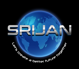 SRIJAN LET’S CREATE A BETTER FUTURE TOGETHER logo