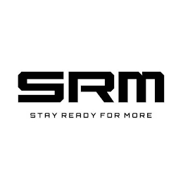 SRM STAY READY FOR MORE logo