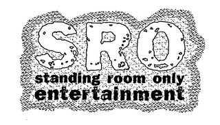 SRO STANDING ROOM ONLY ENTERTAINMENT logo
