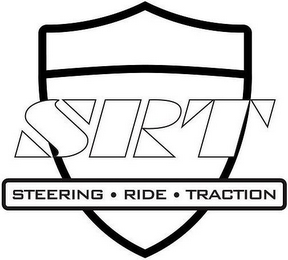 SRT STEERING · RIDE · TRACTION logo