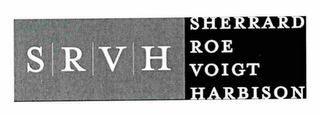 S|R|V|H SHERRARD ROE VOIGT HARBISON logo