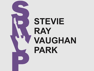 SRVP STEVIE RAY VAUGHAN PARK logo