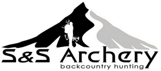 S&S ARCHERY BACKCOUNTRY HUNTING logo