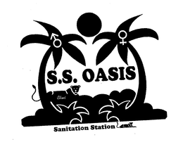 S.S. OASIS SANITATION STATION logo