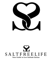 SS SALTFREELIFE YOUR GUIDE TO LOW SODIUM CUISINE logo