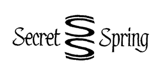 SS SECRET SPRING logo