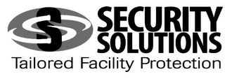 SS SECURITY SOLUTIONS TAILORED FACILITY PROTECTION logo