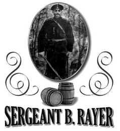 SS SERGEANT B. RAYER logo