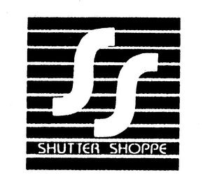 SS SHUTTER SHOPPE logo