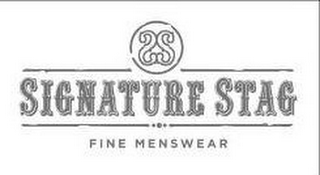 SS SIGNATURE STAG FINE MENSWEAR logo