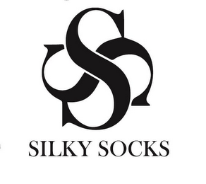 SS SILKY SOCKS logo