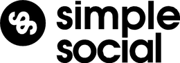 SS SIMPLE SOCIAL logo