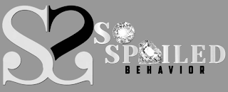 SS SO SPOILED BEHAVIOR logo