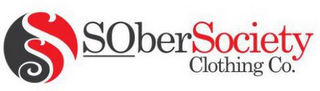SS SOBER SOCIETY CLOTHING CO. logo
