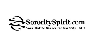SS SORORITYSPIRIT.COM YOUR ONLINE SOURCE FOR SORORITY GIFTS logo