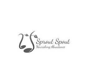 SS SPROUT SPOUT NOURISHING ABUNDANCE logo