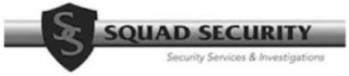 SS SQUAD SECURITY SECURITY SERVICES & INVESTIGATIONS logo