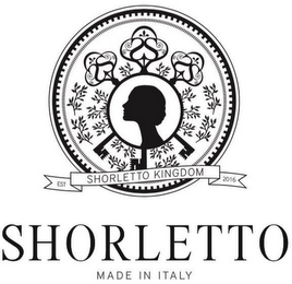 SS SS SS SHORLETTO KINGDOM EST 2016 SHORLETTO MADE IN ITALY logo