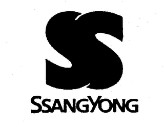 SS SSANGYONG logo