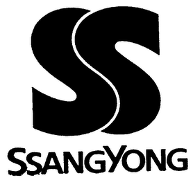 SS SSANGYONG logo