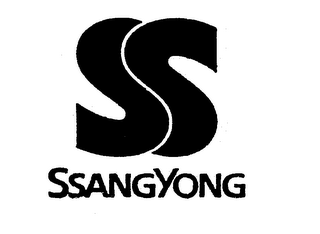 SS SSANGYONG logo