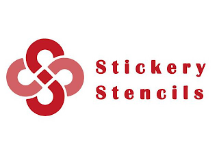 SS STICKERY STENCILS logo