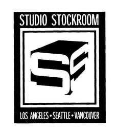 SS STUDIO STOCKROOM LOS ANGELES SEATTLE VANCOUVER logo