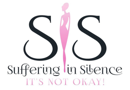 SS SUFFERING IN SILENCE IT'S NOT OKAY! logo