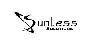 SS SUNLESS SOLUTIONS logo