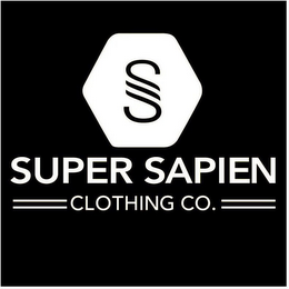 SS SUPER SAPIEN CLOTHING CO. logo