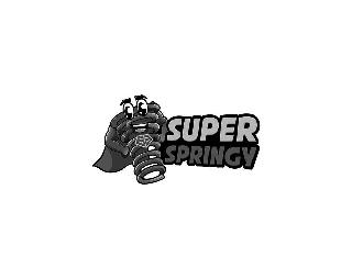 SS SUPER SPRINGY logo