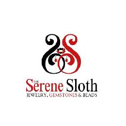 SS THE SERENE SLOTH JEWELRY, GEMSTONES & BEADS logo