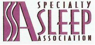 SSA SPECIALTY SLEEP ASSOCIATION logo