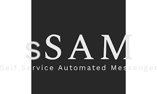 SSAM SELF SERVICE AUTOMATED MESSENGER logo