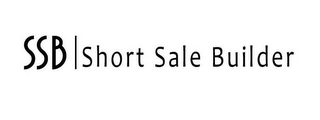 SSB SHORT SALE BUILDER logo