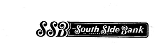 SSB THE SOUTH SIDE BANK OF KANSAS CITY logo