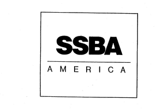 SSBA AMERICA logo