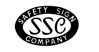 SSC SAFETY SIGN COMPANY logo