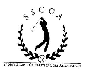 SSCGA SPORTS STARS + CELEBRITIES GOLF ASSOCIATION logo