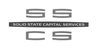 SSCS SOLID STATE CAPITAL SERVICES logo