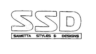 SSD SAMETTA STYLES & DESIGNS logo