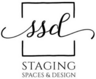 SSD STAGING SPACES AND DESIGN logo